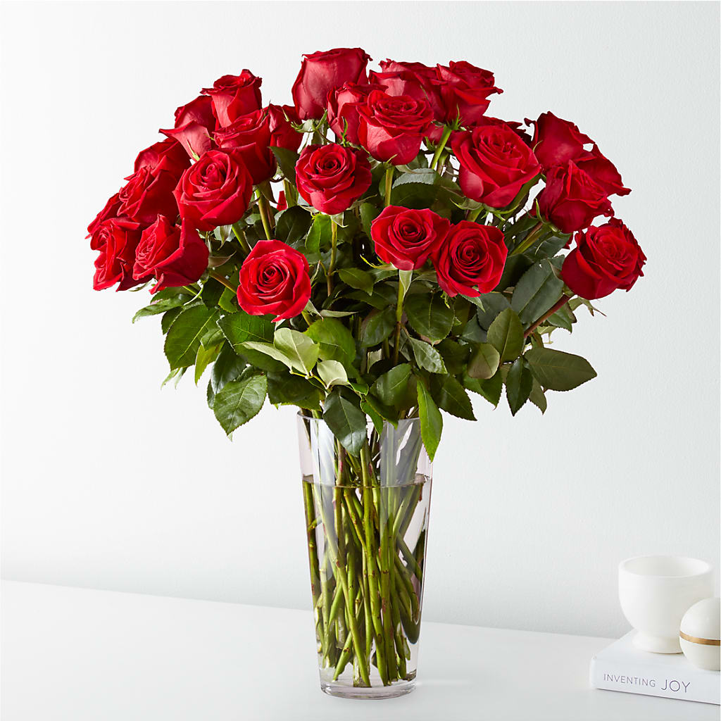 Long Stem Red Rose Bouquet – Flowersdyy, Hendersonville TN