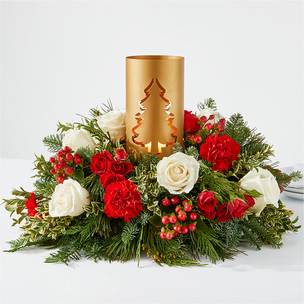 December Dreams Centerpiece – Flowersdyy, Hendersonville TN