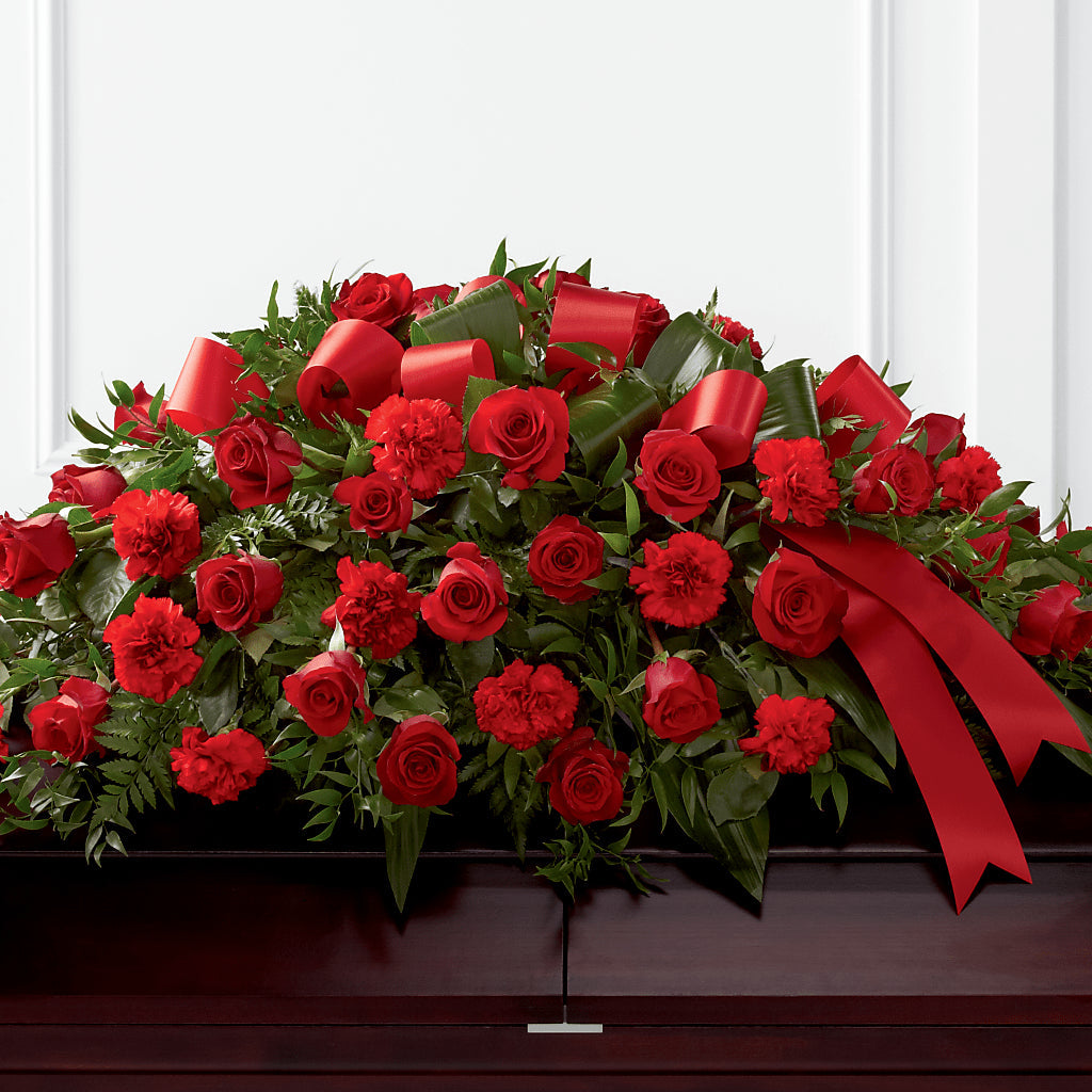 Tribute of Life Casket Spray – FLOWERSDYY, Hendersonville TN