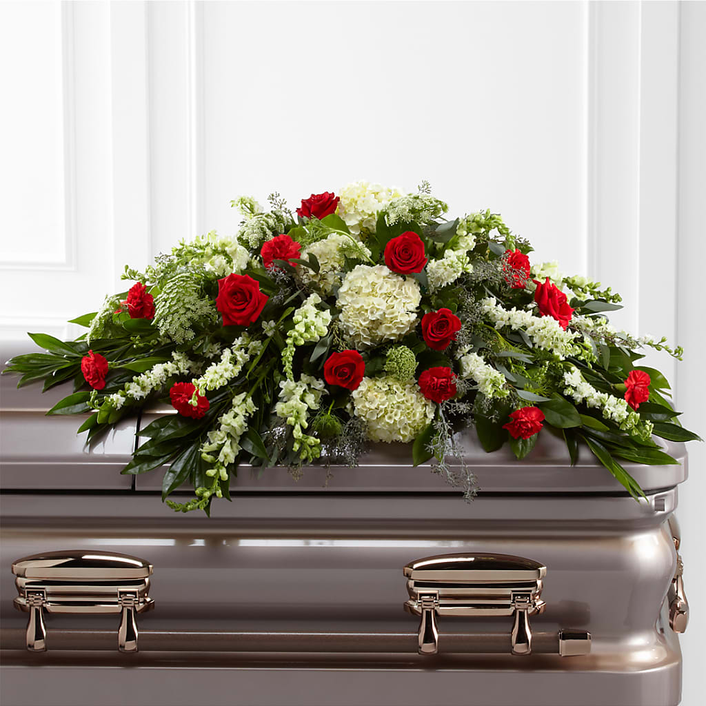 Sincerity Casket Spray – FLOWERSDYY, Hendersonville TN