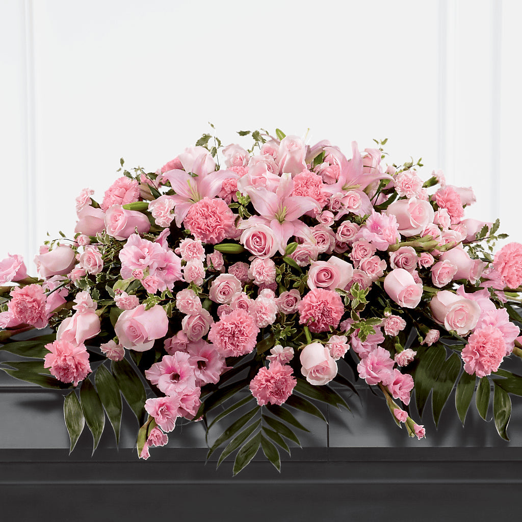 Garden of Comfort Casket Spray (Standard) – FLOWERSDYY, Hendersonville TN