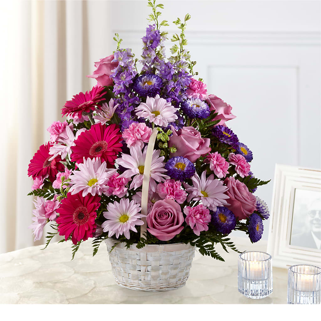 Pastel Peace Basket – Flowersdyy, Hendersonville TN