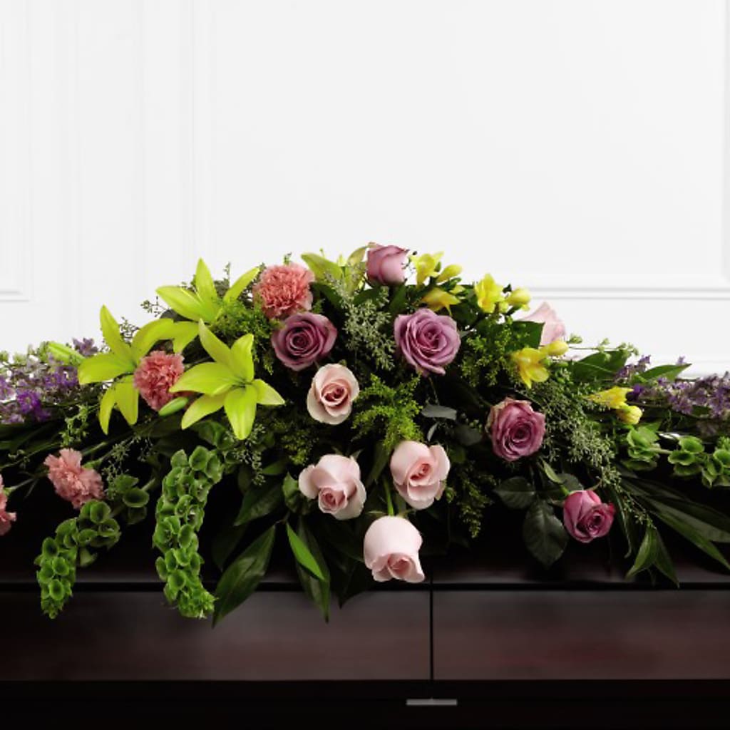 Forever Beloved Casket Spray – FLOWERSDYY, Hendersonville TN