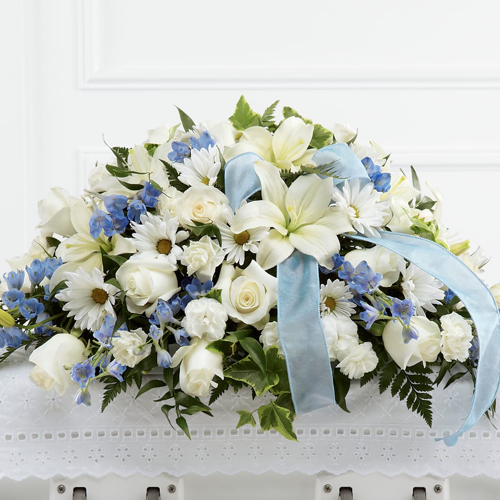 Tender Treasure Casket Spray – FLOWERSDYY, Hendersonville TN