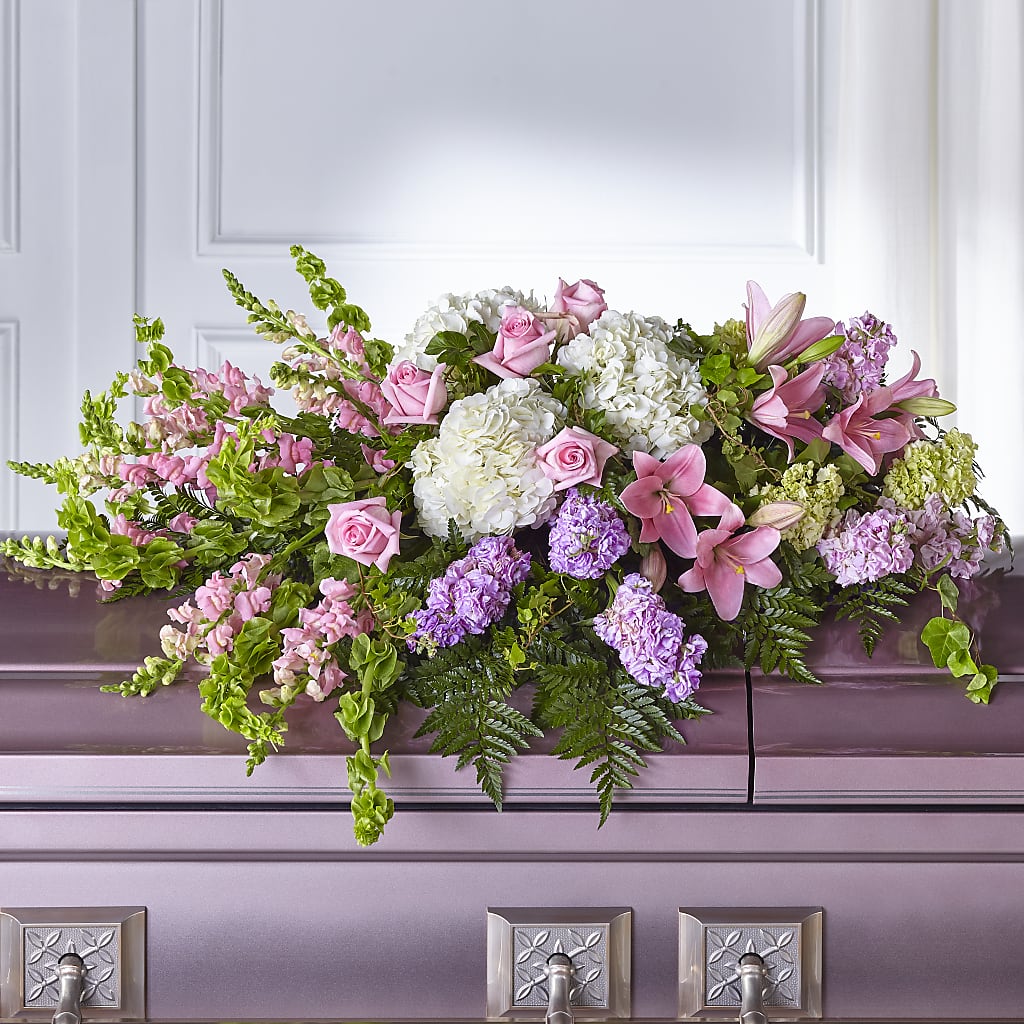 Life's Gratitude Casket Spray – FLOWERSDYY, Hendersonville TN