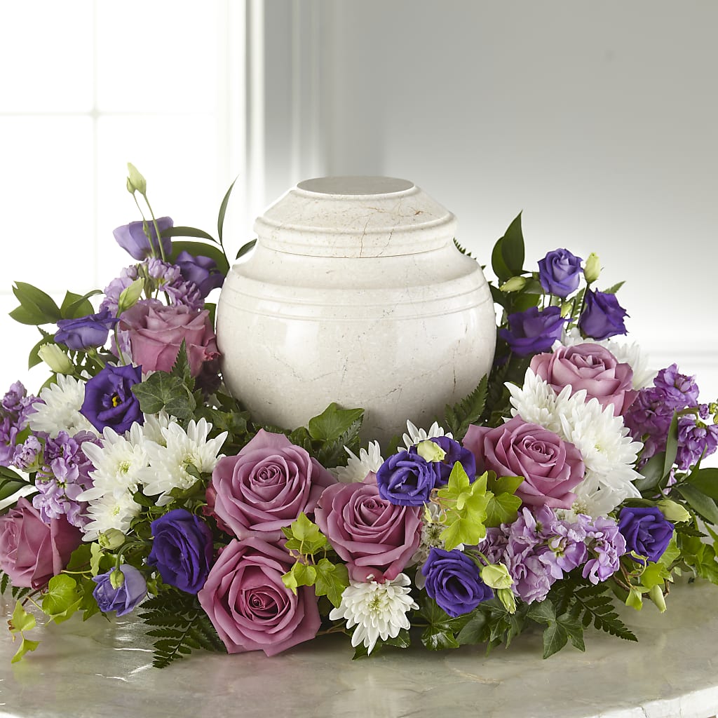Blooming Sympathy Cremation Adornment – FLOWERSDYY, Hendersonville TN