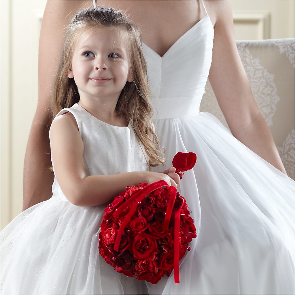 Pure at Heart Flower Girl Arrangement – Flowersdyy, Hendersonville TN