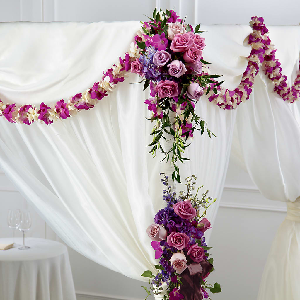 Color & Light Chuppah Decor – FLOWERSDYY, Hendersonville TN
