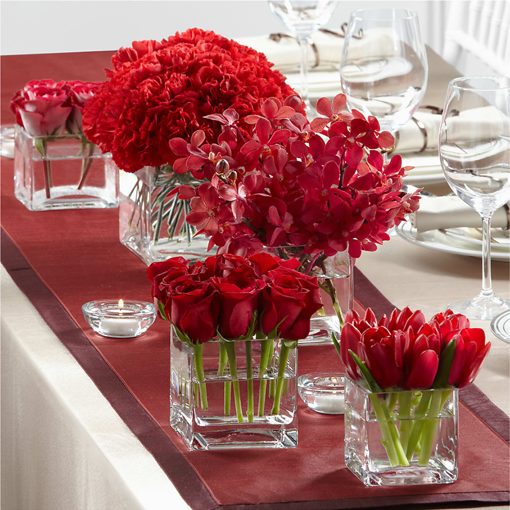 Modern Grace Centerpiece – Flowersdyy, Hendersonville TN