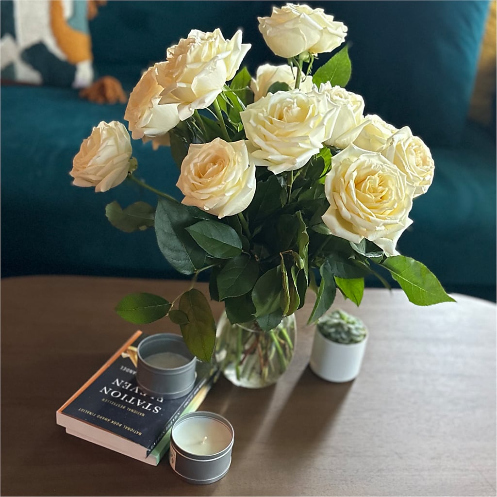 Long Stem Yellow Rose Bouquet – FLOWERS D & Y, Hendersonville TN