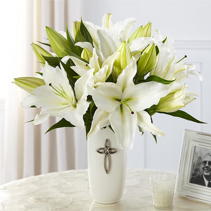 Faithful Blessings Bouquet – FLOWERS D & Y, Hendersonville TN