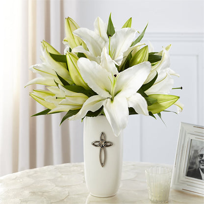 Faithful Blessings Bouquet – FLOWERS D & Y, Hendersonville TN