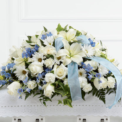 Tender Treasure Casket Spray – FLOWERSDYY, Hendersonville TN