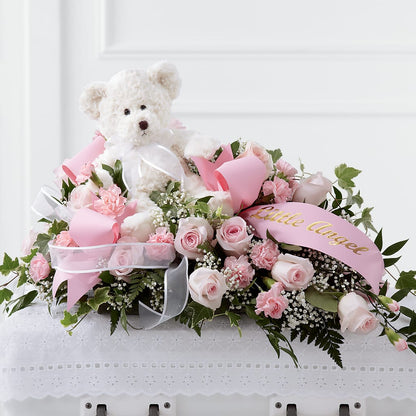 Touch of Sympathy Casket Spray – FLOWERSDYY, Hendersonville TN