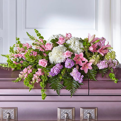 Life's Gratitude Casket Spray – FLOWERSDYY, Hendersonville TN