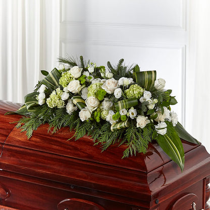 Hopeful Gesture Casket Spray – FLOWERSDYY, Hendersonville TN